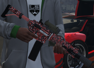 BloodShot Camo for Carbine